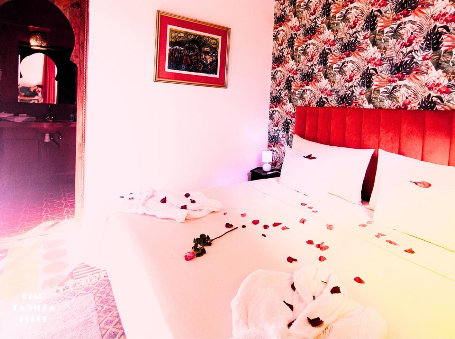 Riad la villa bleue Marrakesh Exterior foto