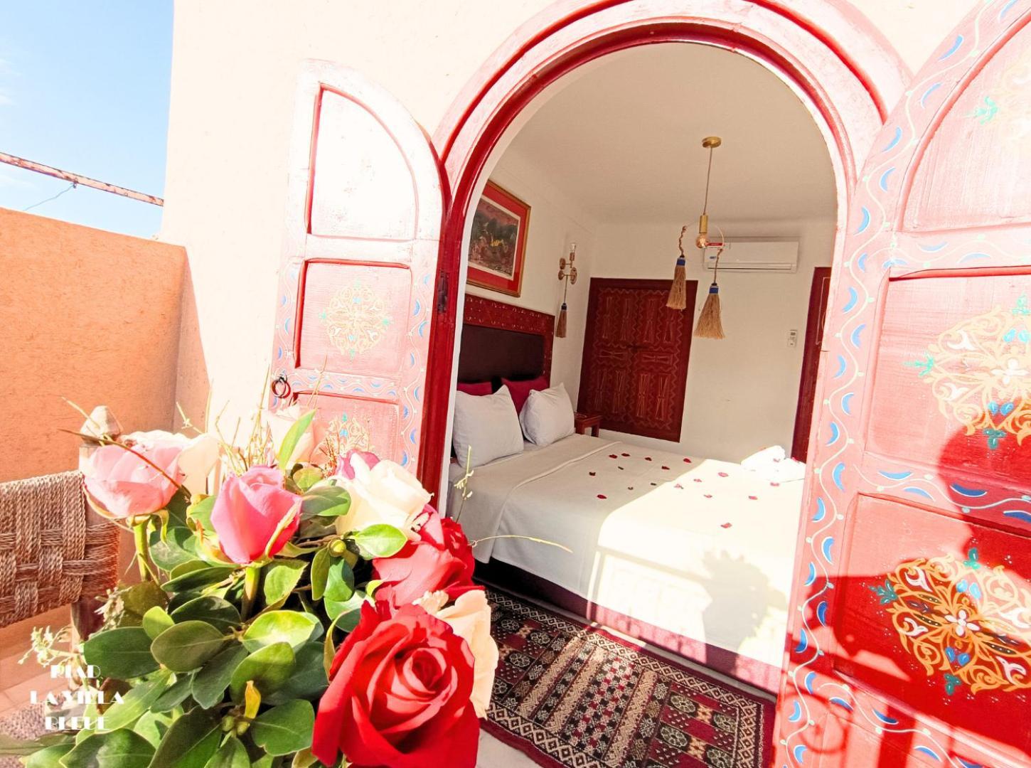 Riad la villa bleue Marrakesh Exterior foto